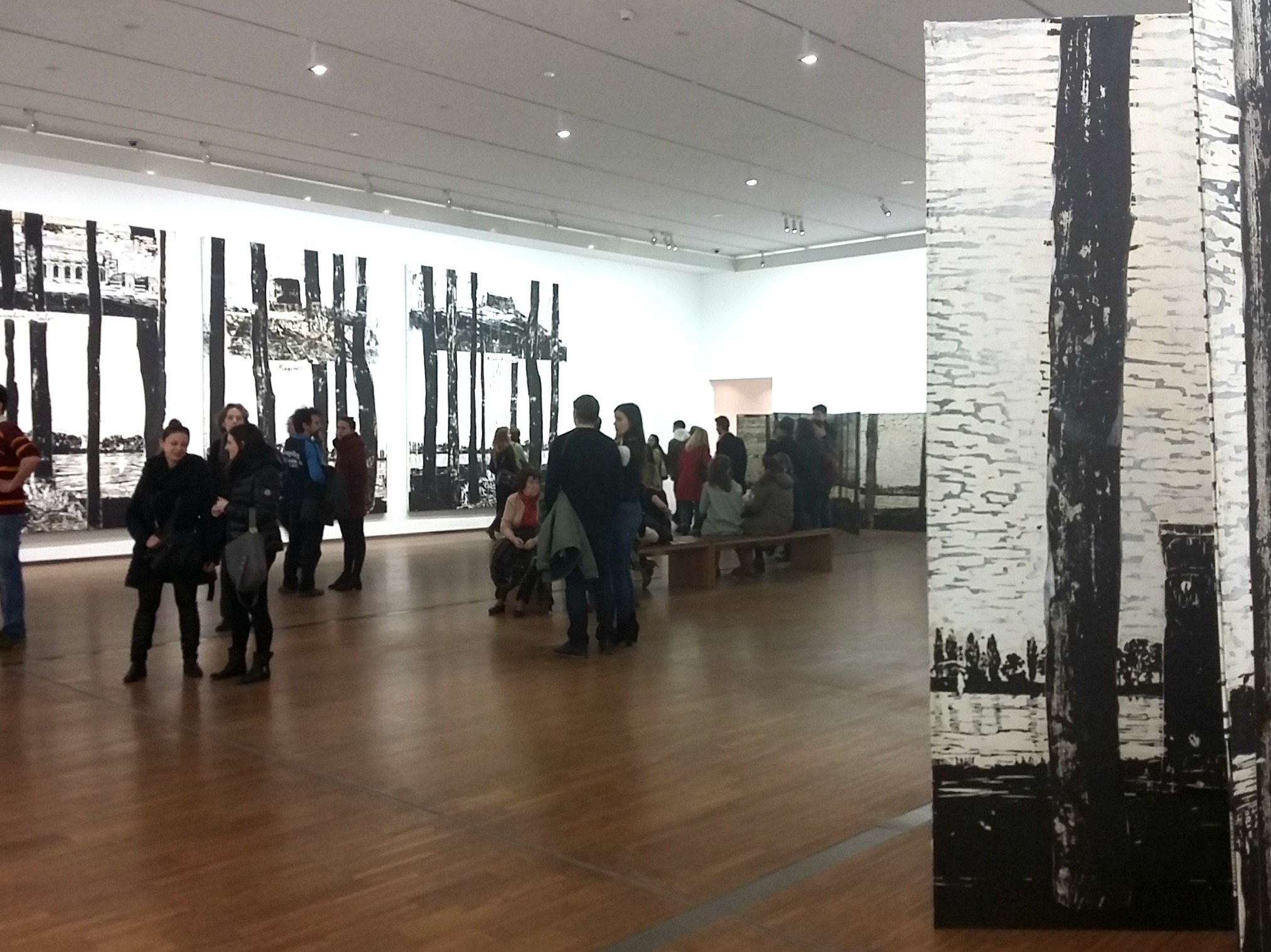 anselm kiefer - die holzschnitte. albertina wien. 2016.